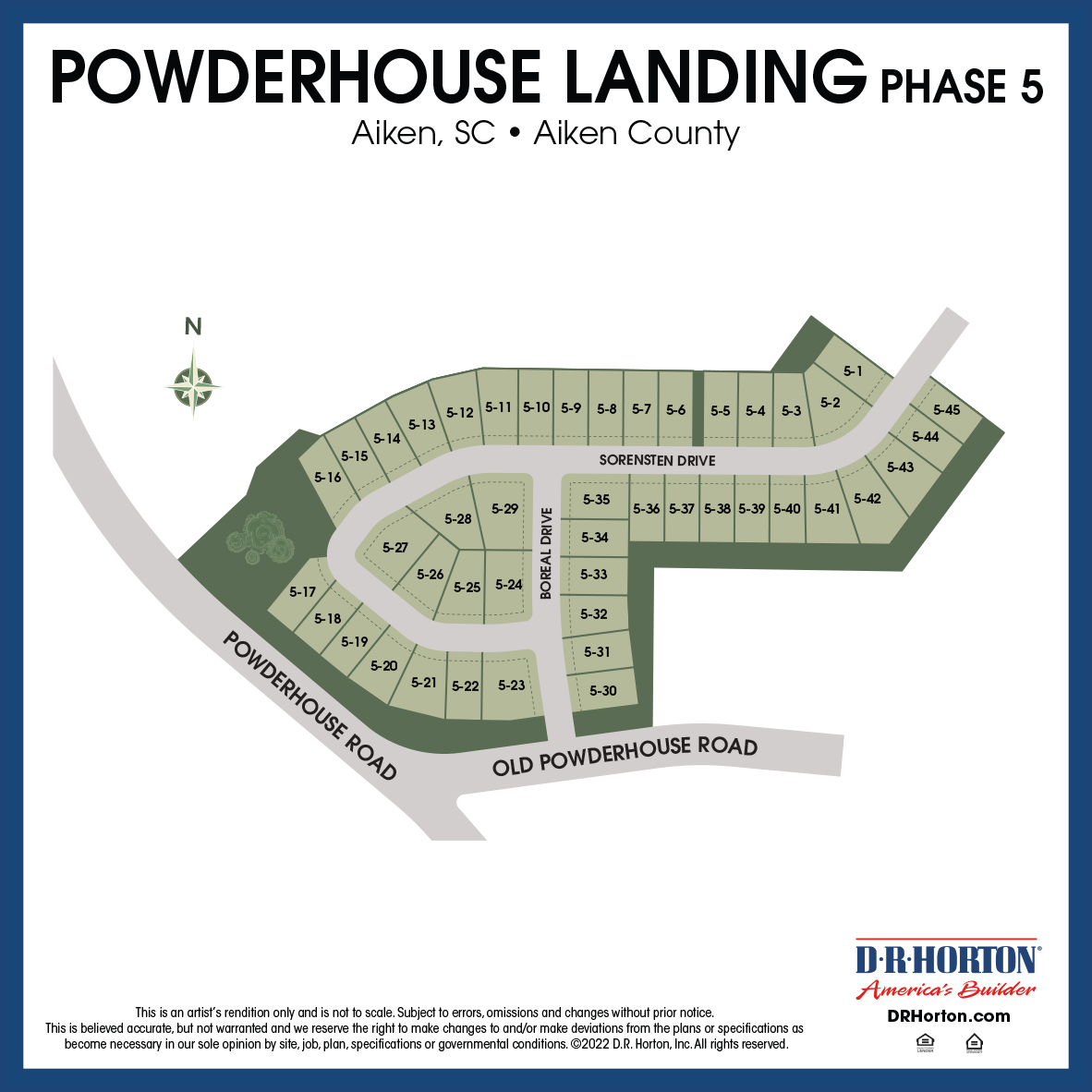 New Homes in Powderhouse Landing AIKEN, SC D.R. Horton