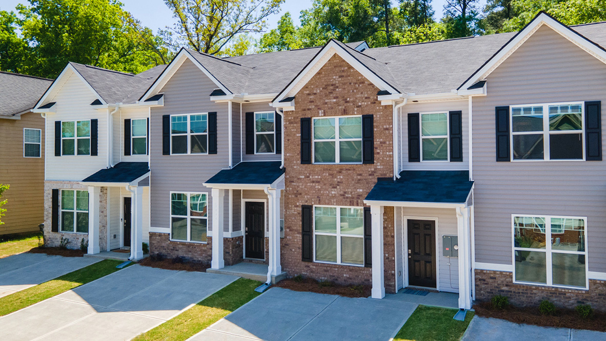 New Town Homes in RiverPark Commons Augusta, GA D.R. Horton