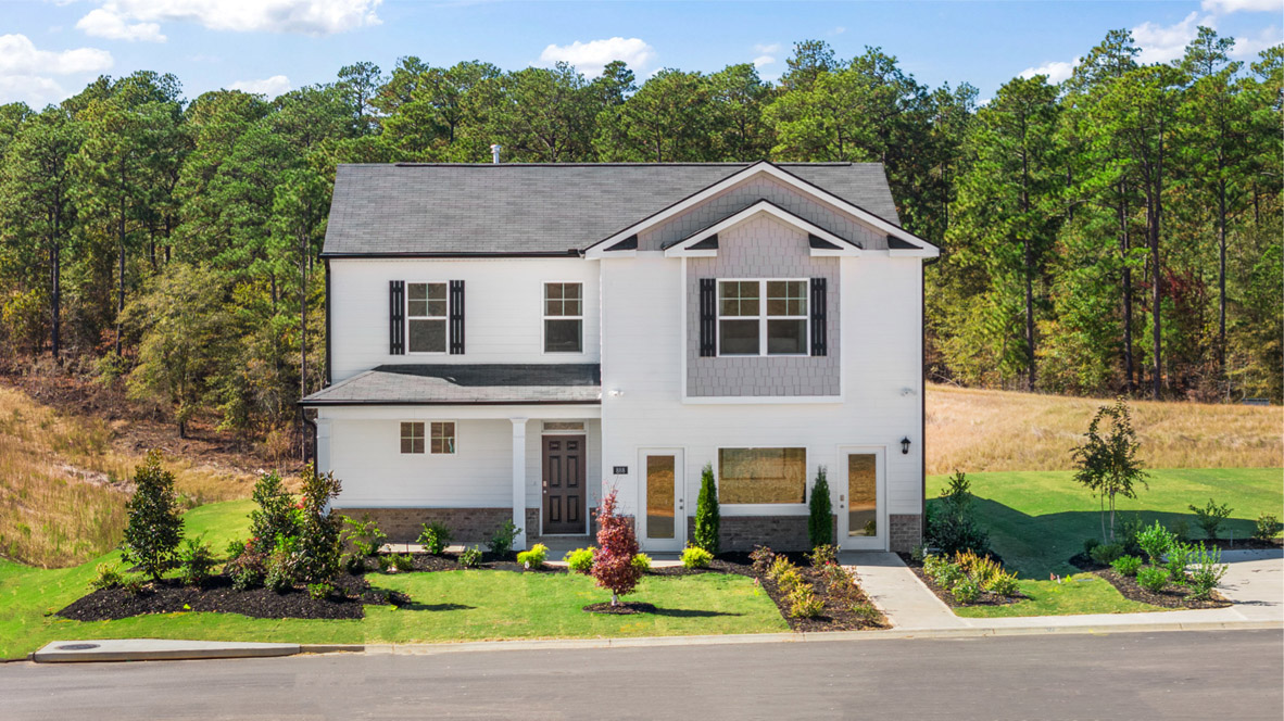 New Homes in The Abbey at Trolley Run Station Townhomes AIKEN, SC D