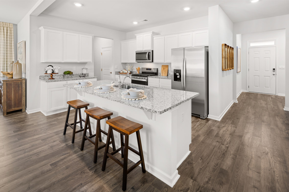 New Homes in The Abbey at Trolley Run Station Townhomes AIKEN, SC D