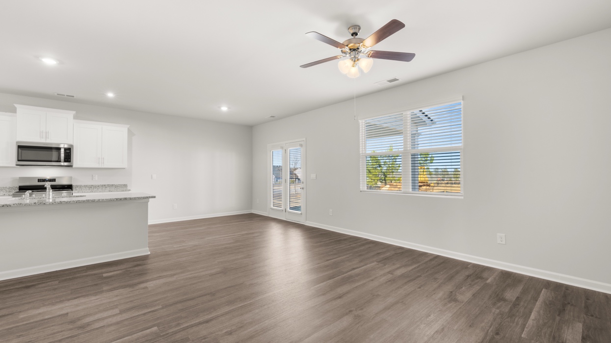 dining and living room