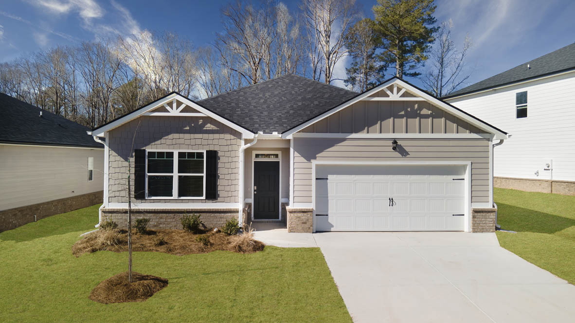 Floor Plan in The Abbey at Trolley Run Station Townhomes AIKEN, SC
