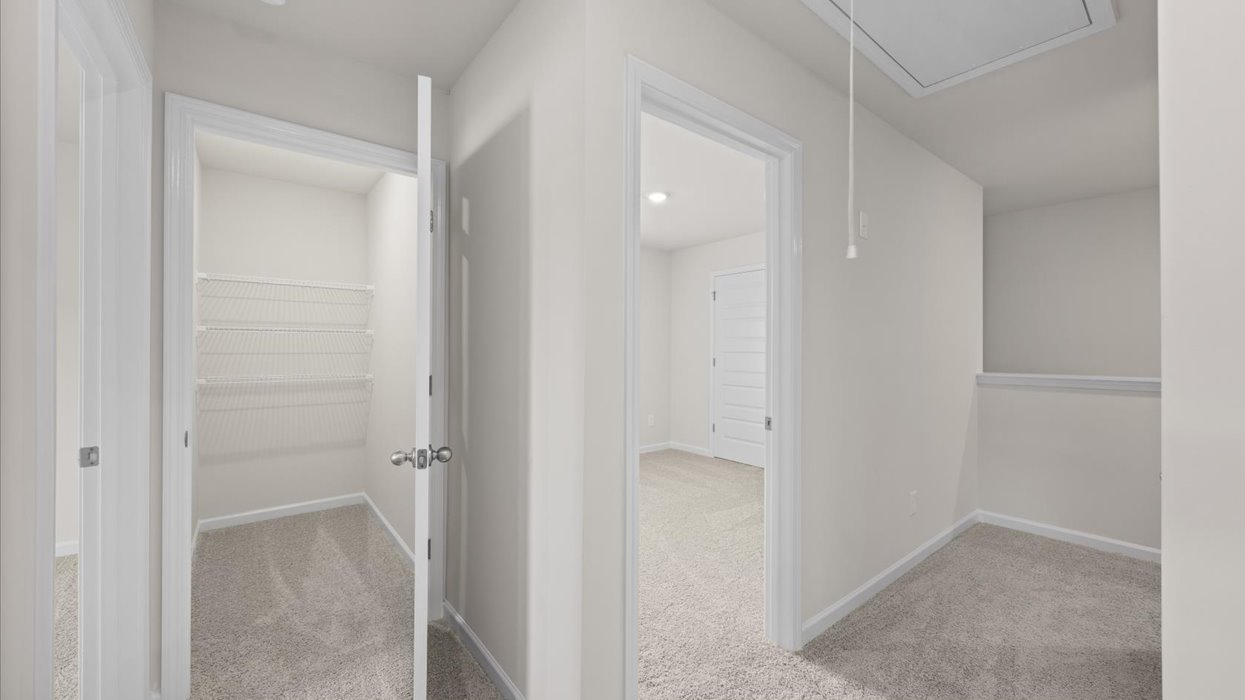 bedrooms hallway