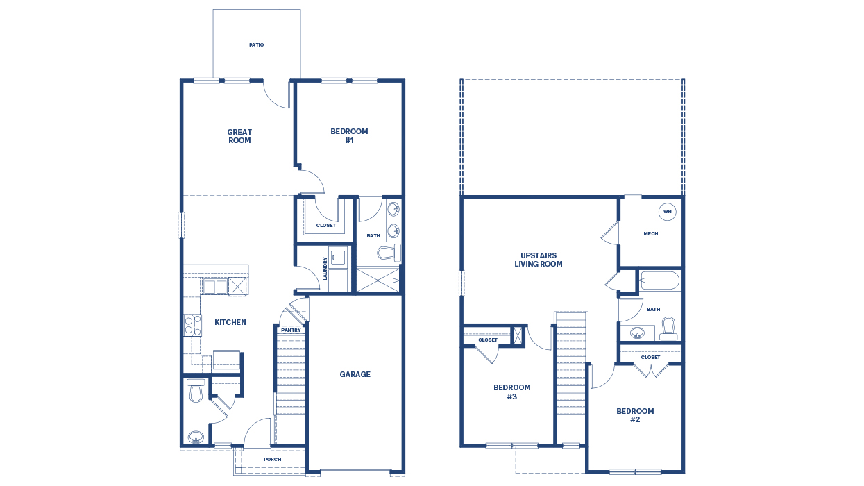 Evans floorplan