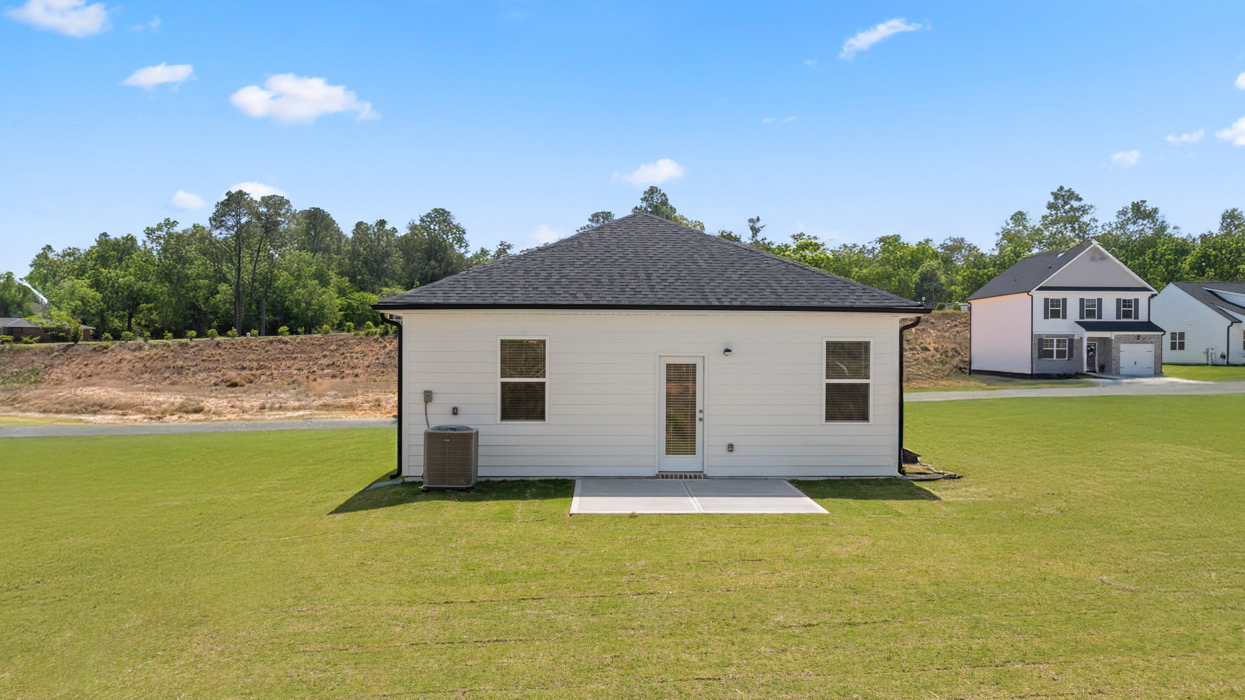 exterior rear