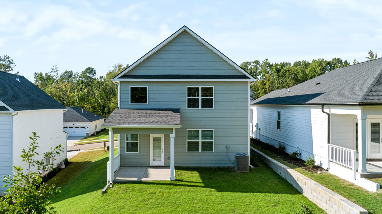 exterior rear