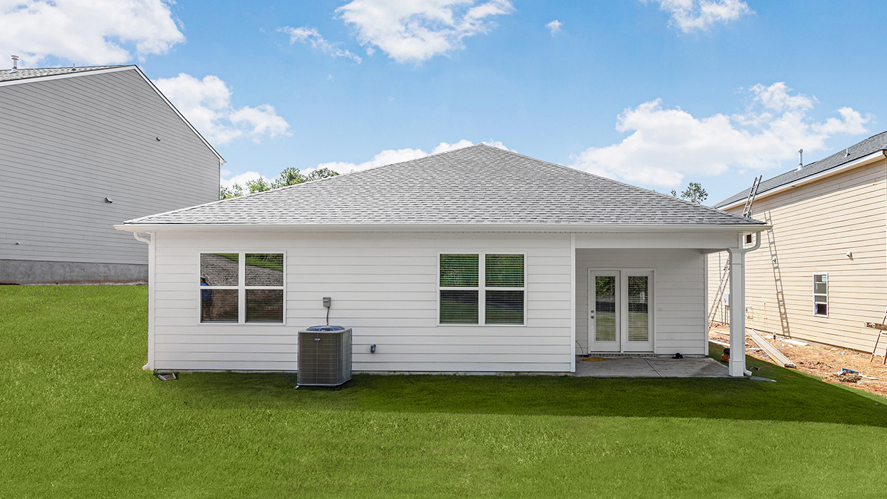 exterior rear