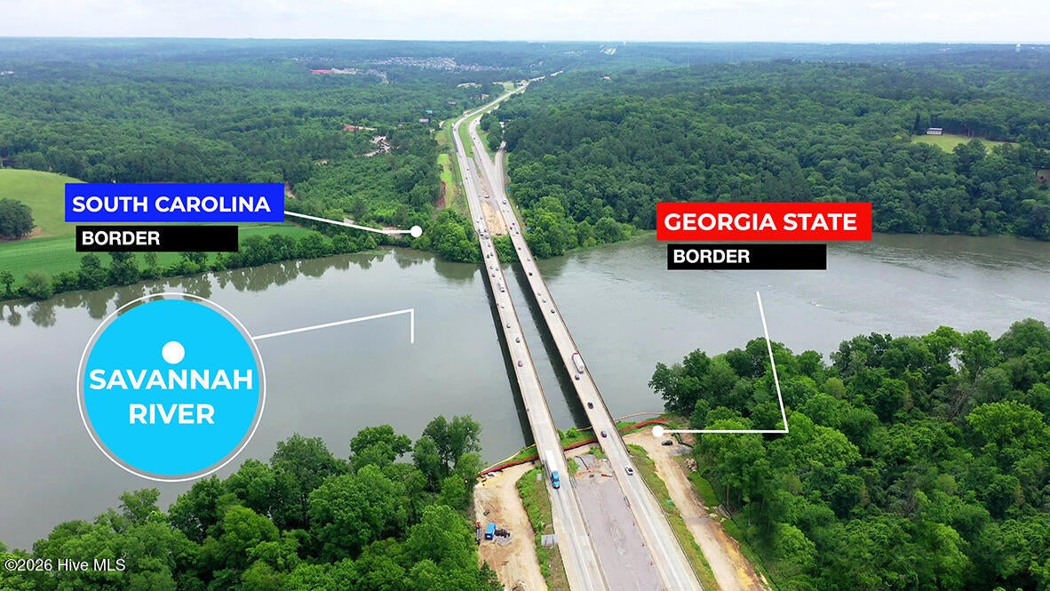 Interstates graphic - GA and SC