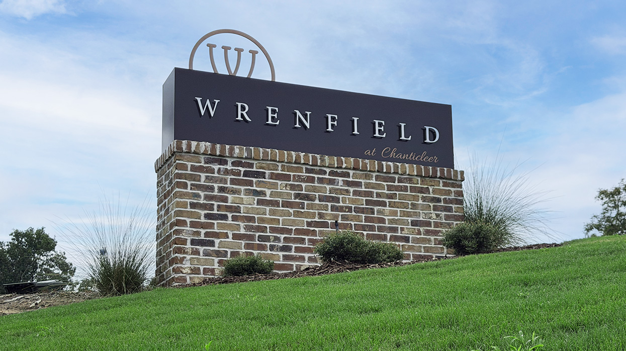 entrance monument