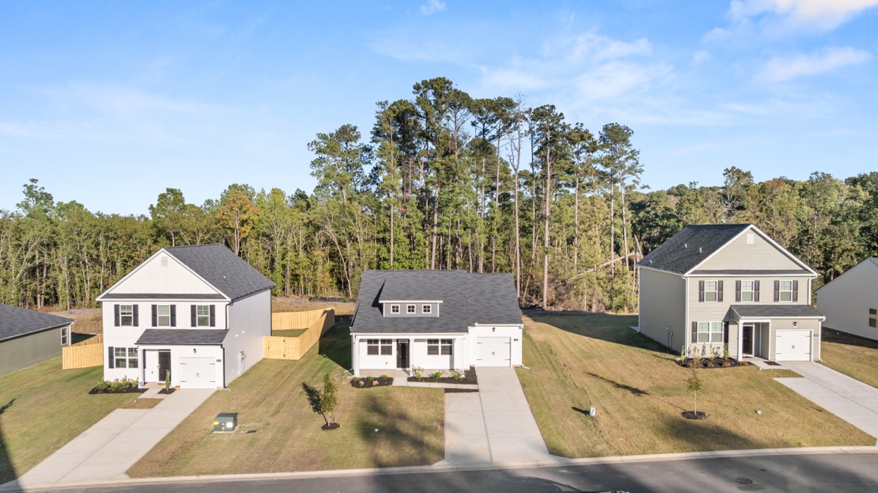 Single story ranch home on large homesite with one car garage