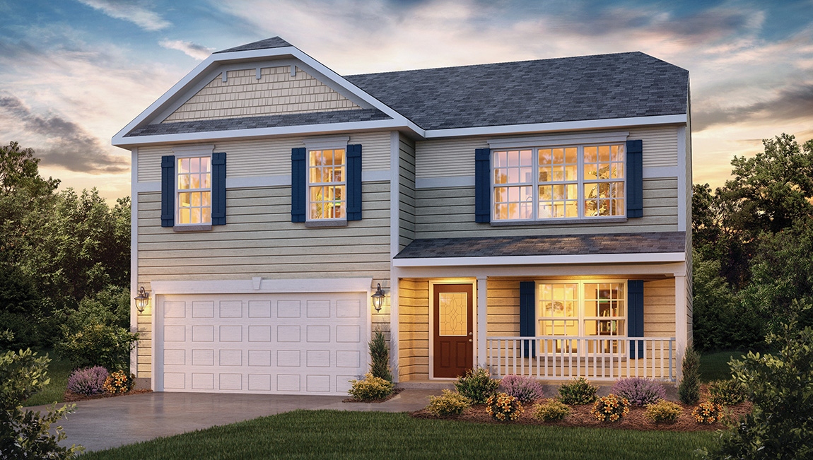 Floor Plan in Fountain Park Asheville, NC D.R. Horton