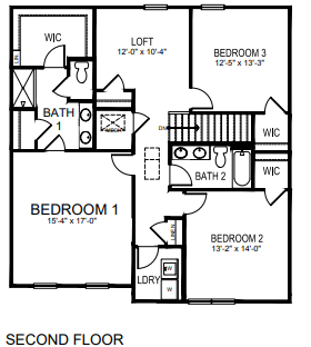 Penwell second floor plan
