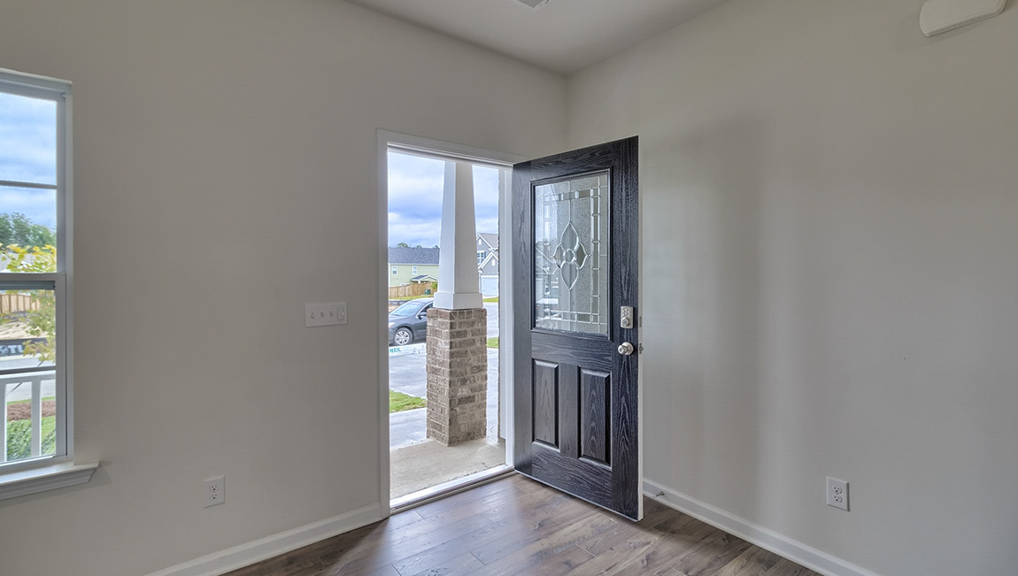 View of front door interior