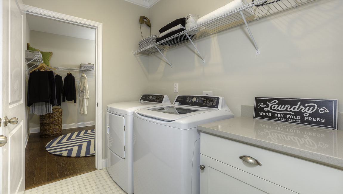 Laundry area