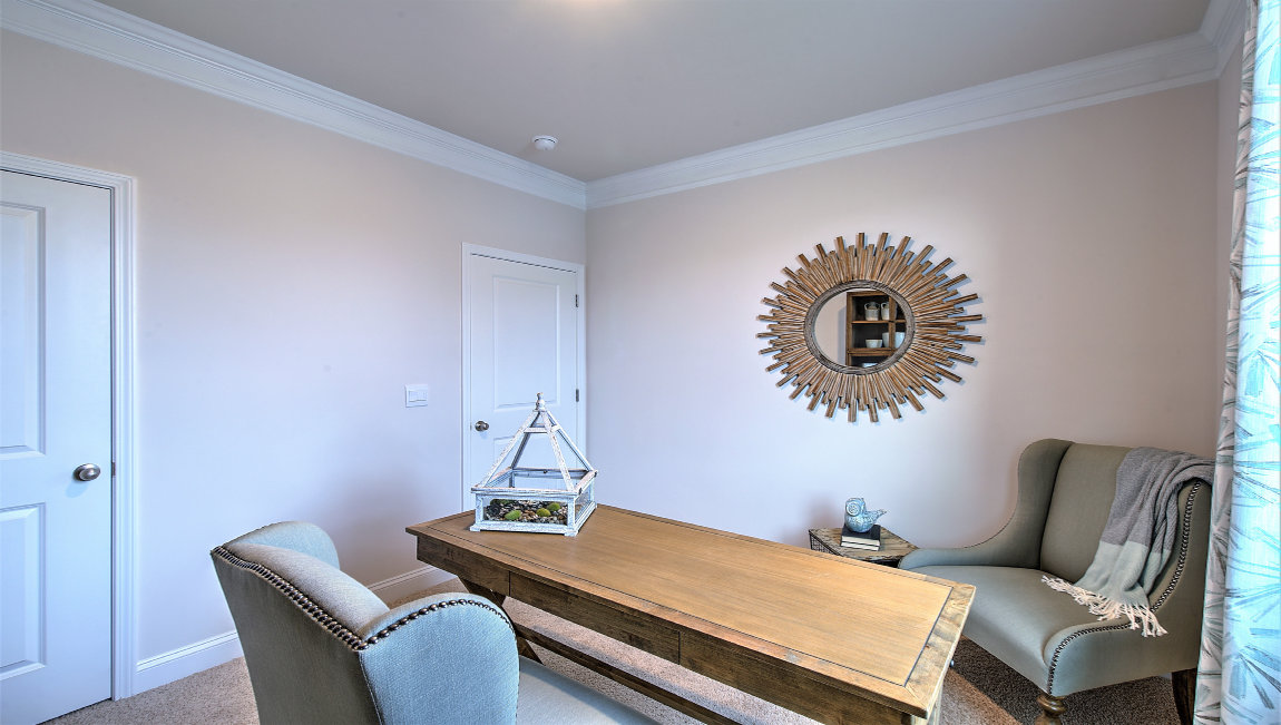 Office with small window