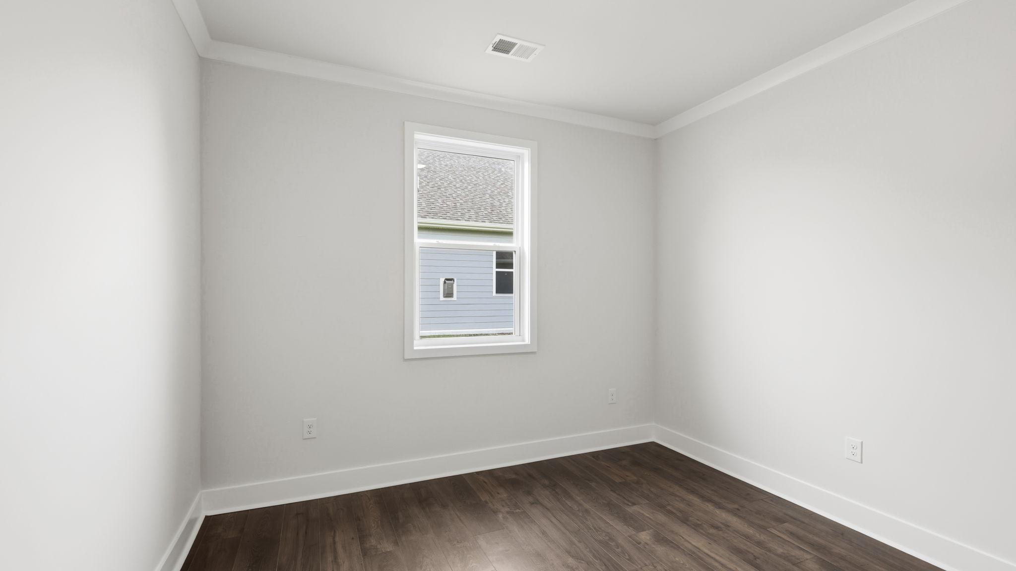 Bedroom with large windows