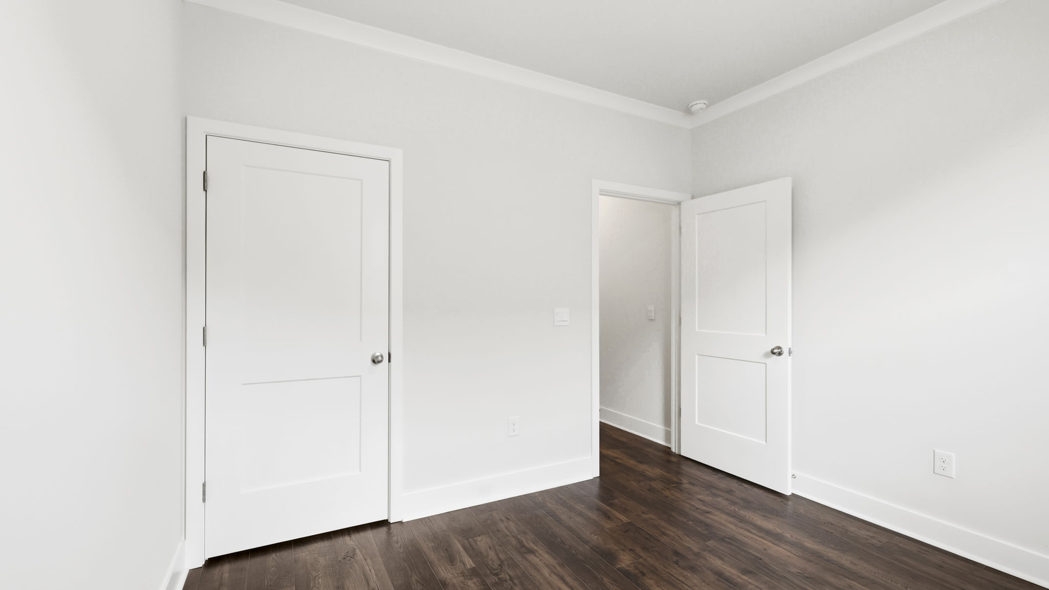 Bedroom with large windows