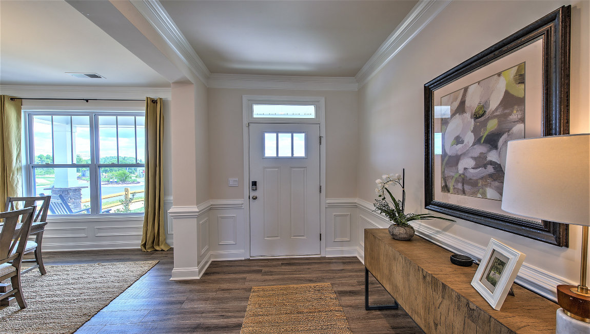 Welcoming foyer