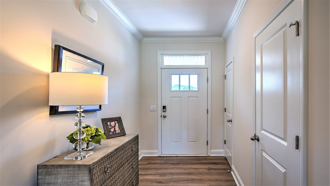 Foyer with view of front door