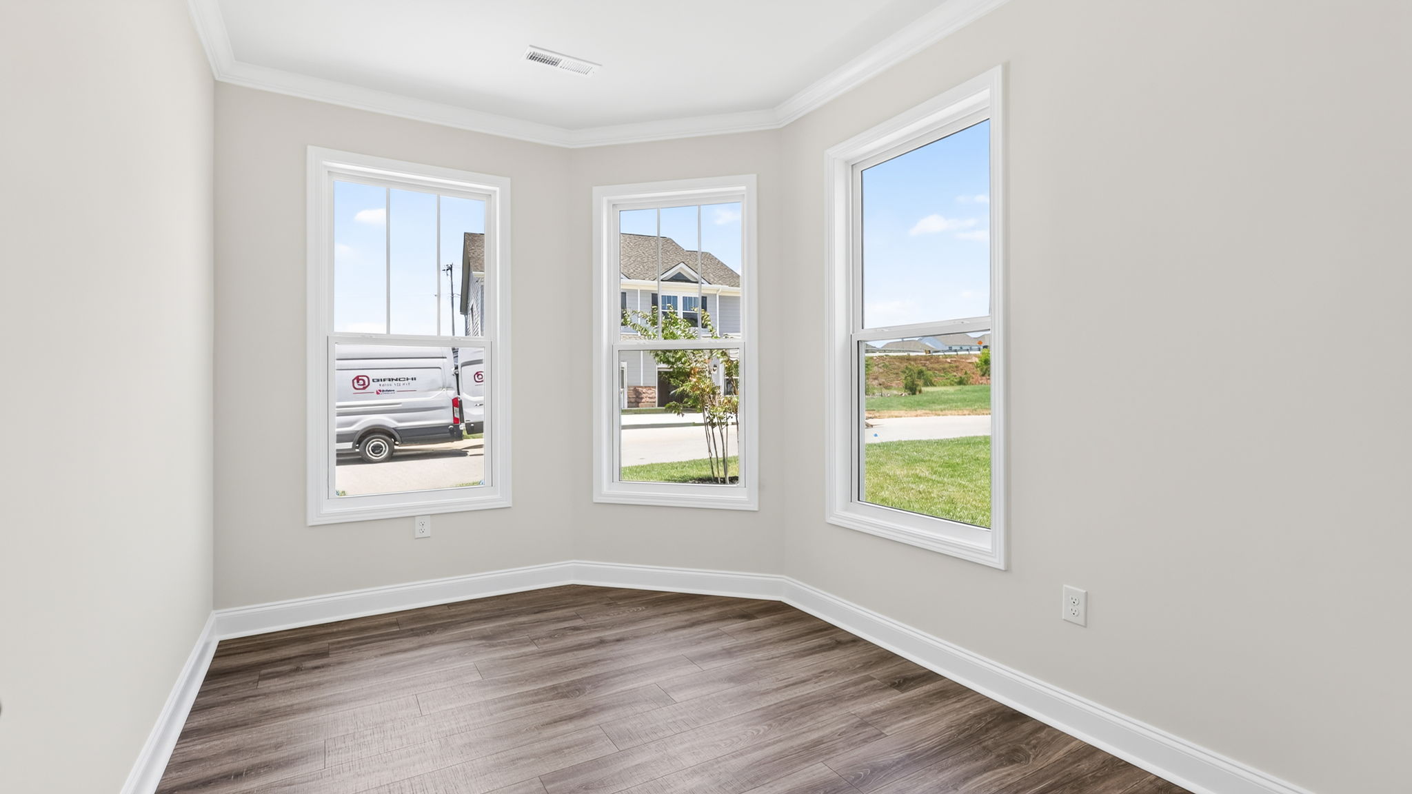 Front office with large windows