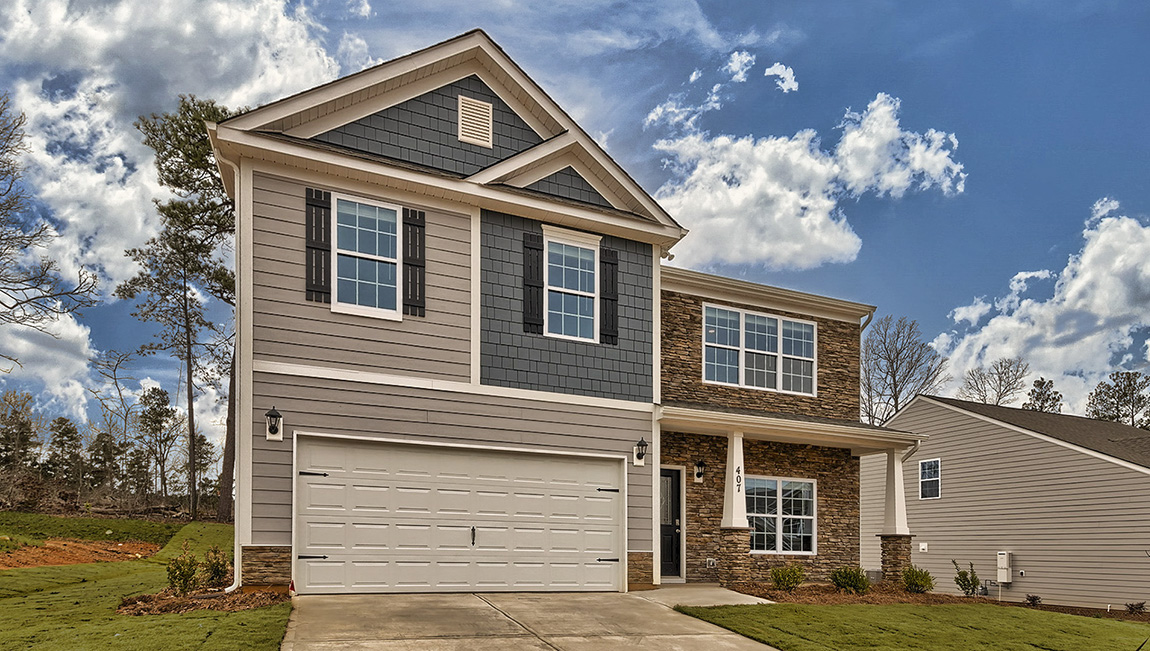 New Homes in The Village at Bradley Branch Arden, NC Tradition Series