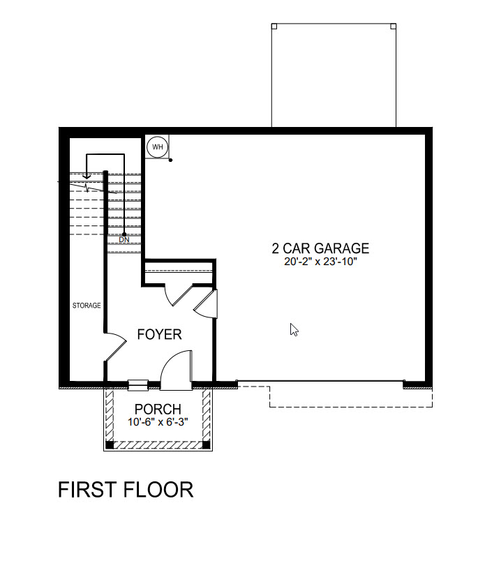 Floor Plan in Holbrook Village Candler, NC D.R. Horton