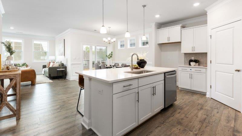 Arlington Kitchen and island