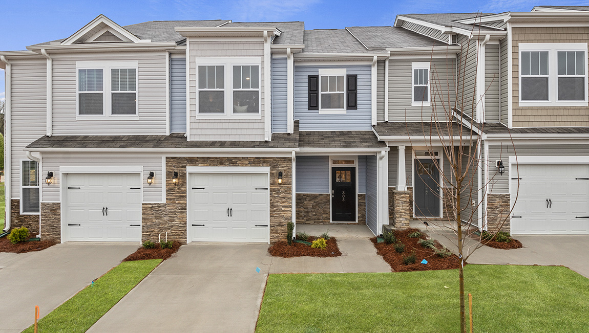 Exterior of Lansing B floorplan