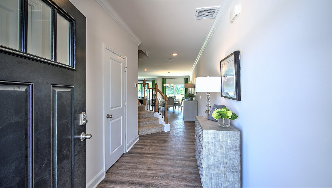 Welcoming foyer, view of interior