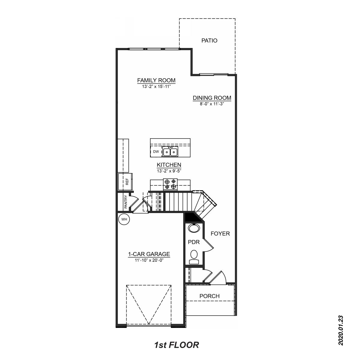 Lansing first floor plan