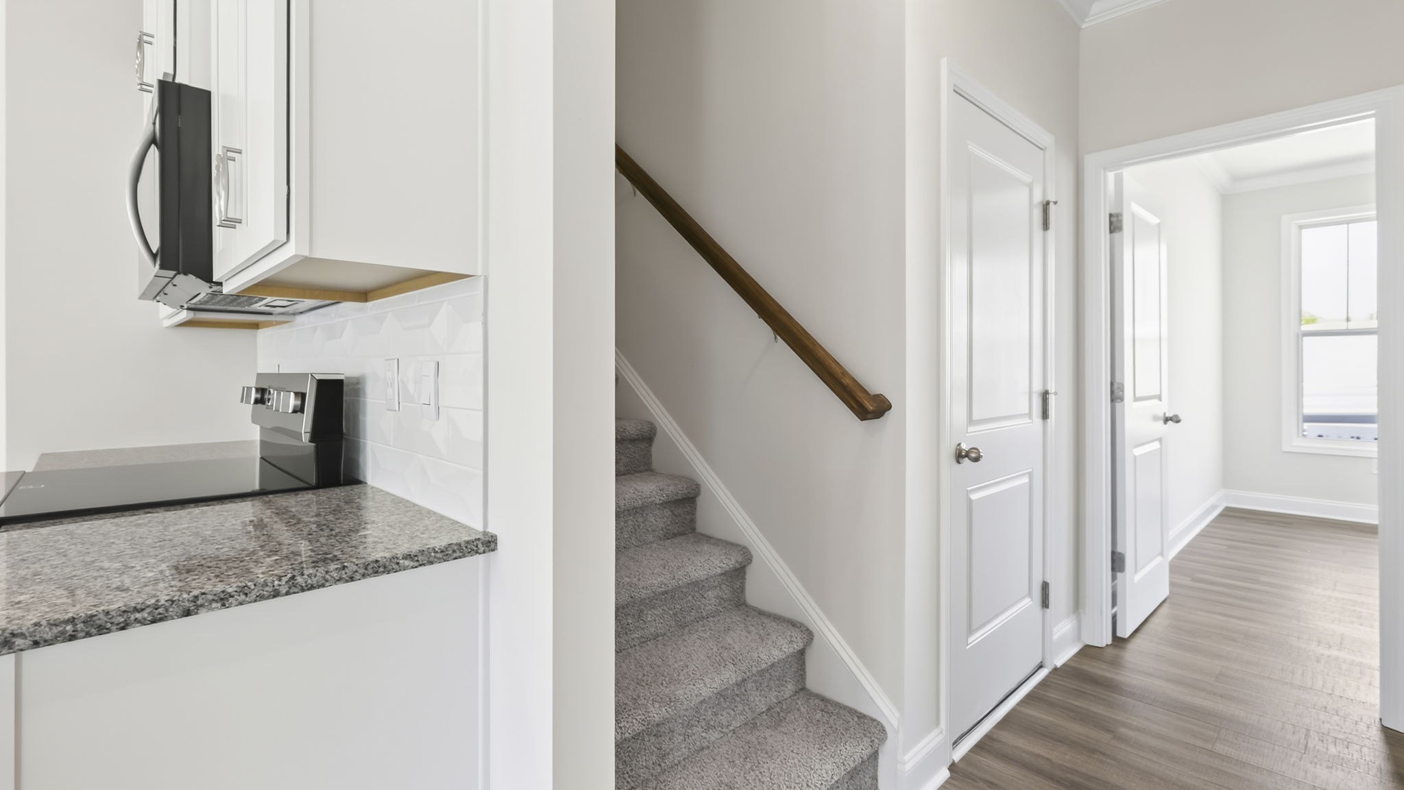 Staircase to second level