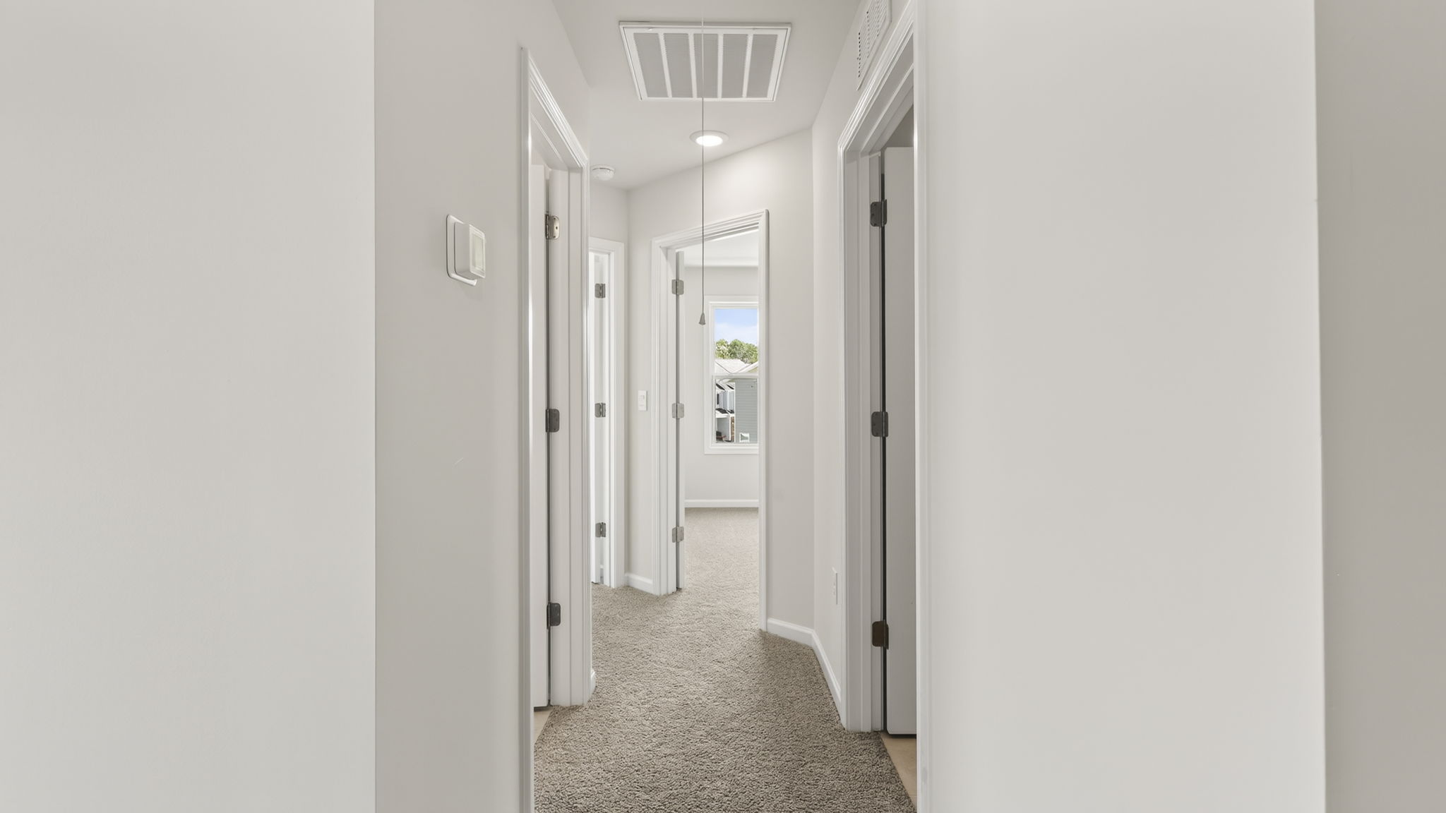 Upstairs hallway view