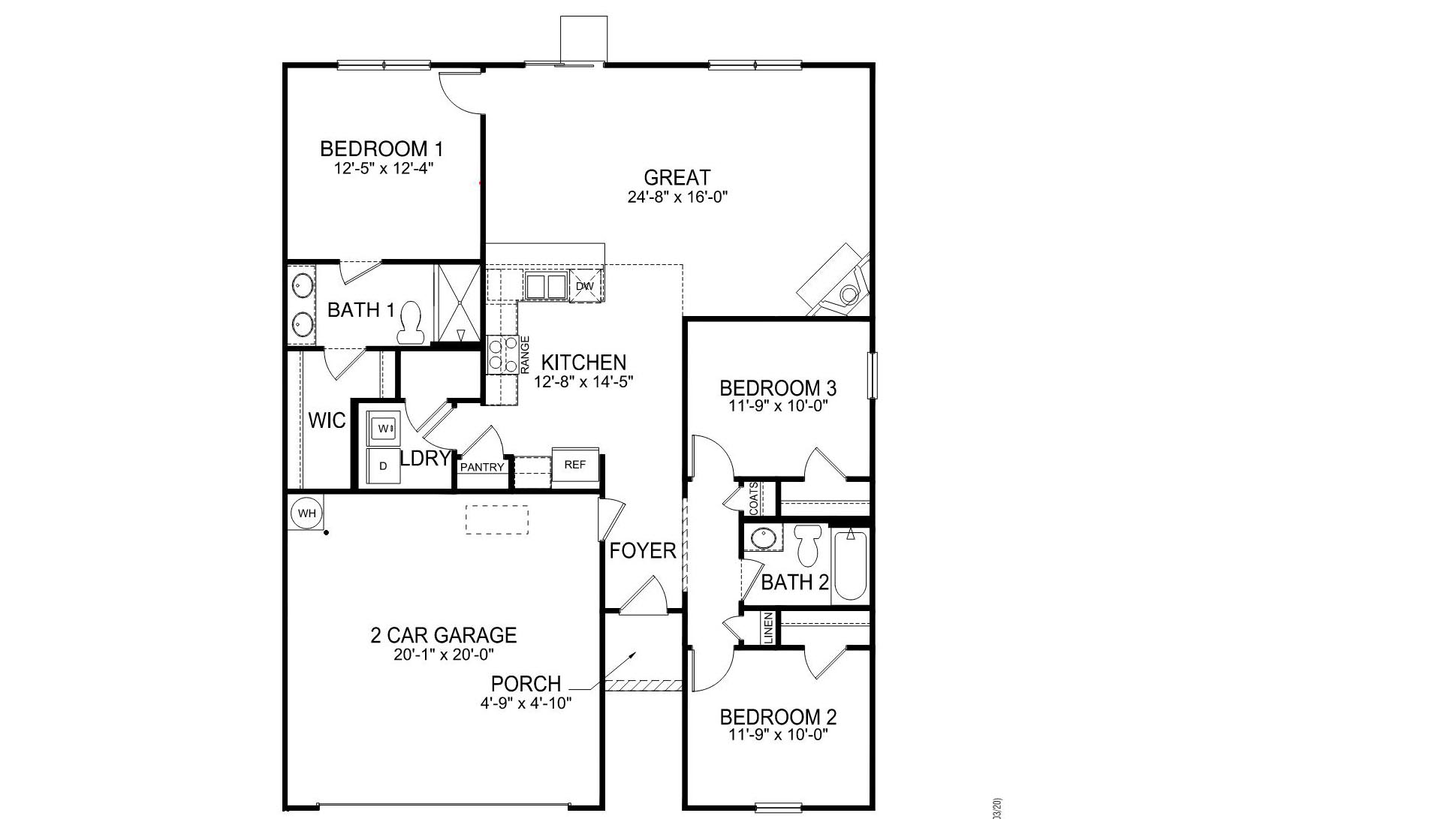 Macon floorplan