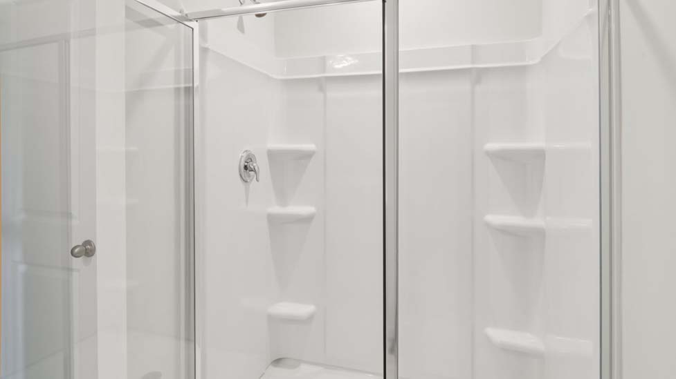 Walk in shower