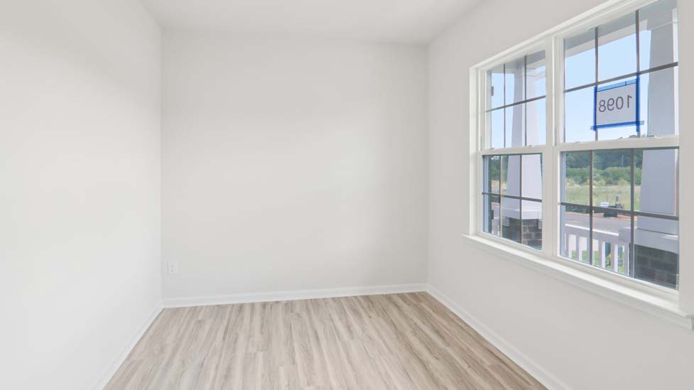 Office space with windows