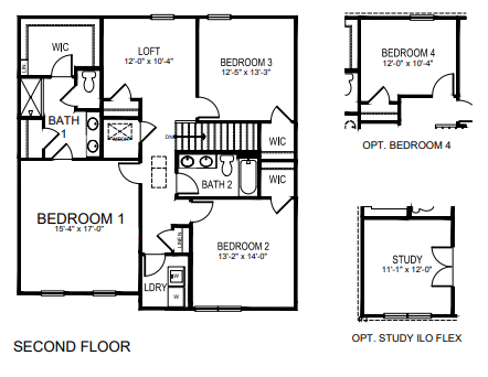 Penwell express floor plan second floor