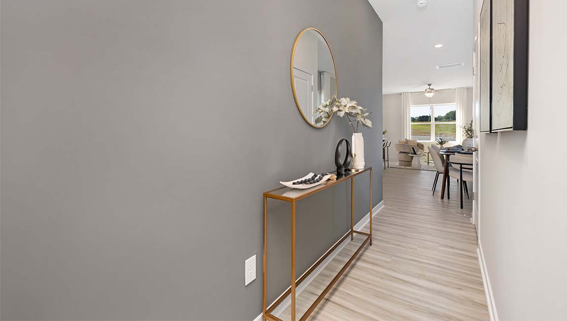 Welcoming foyer