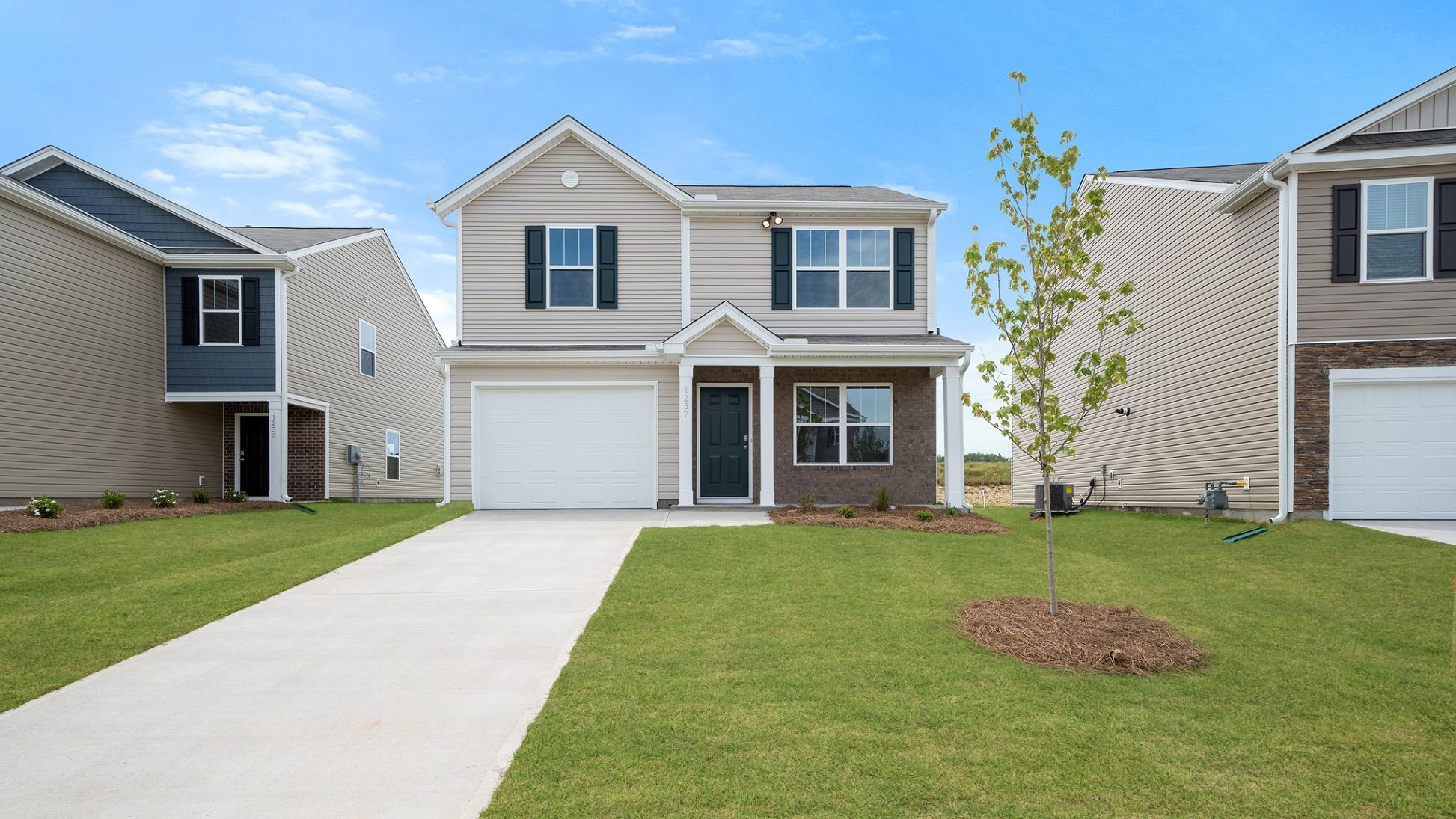Exterior of Brandon D floorplan