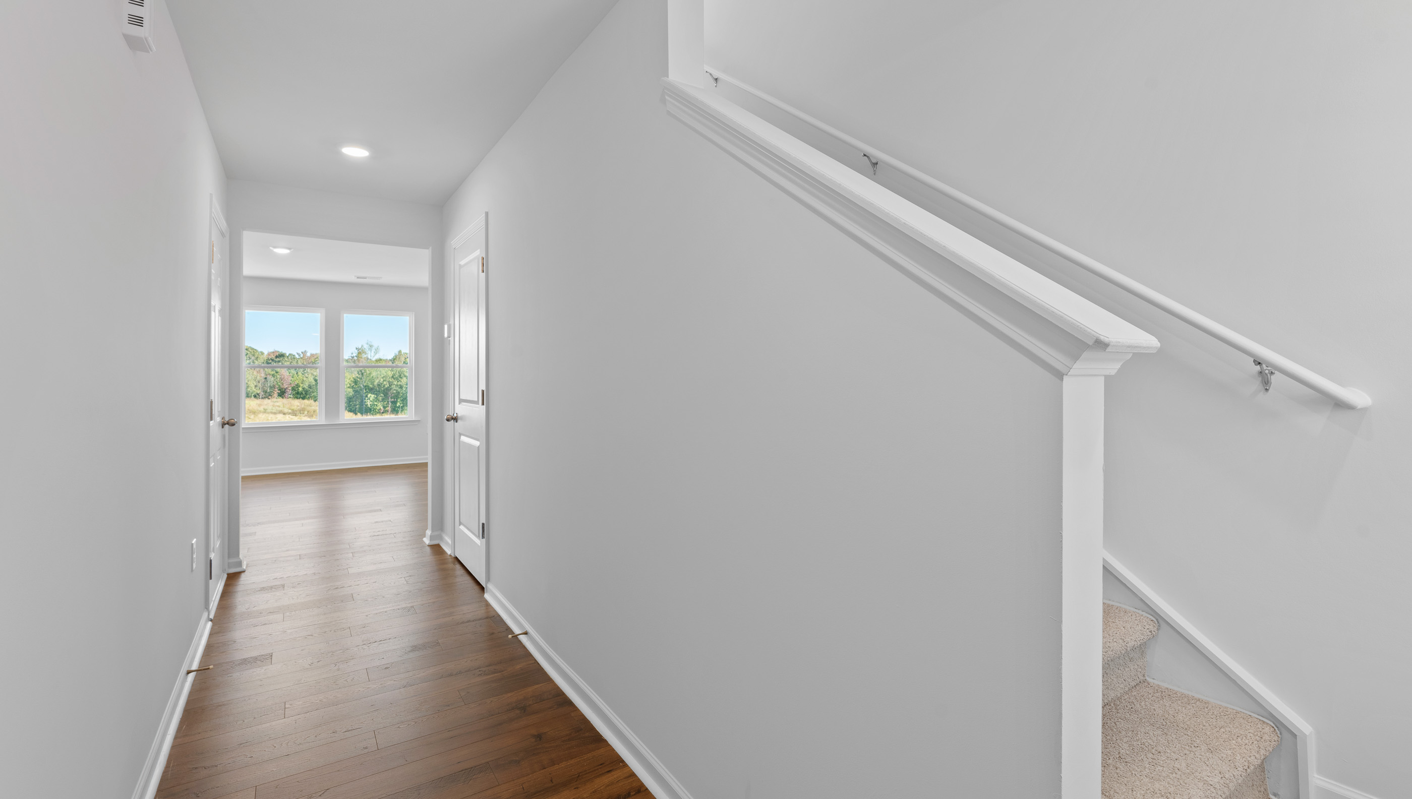 View of hallway and stairs