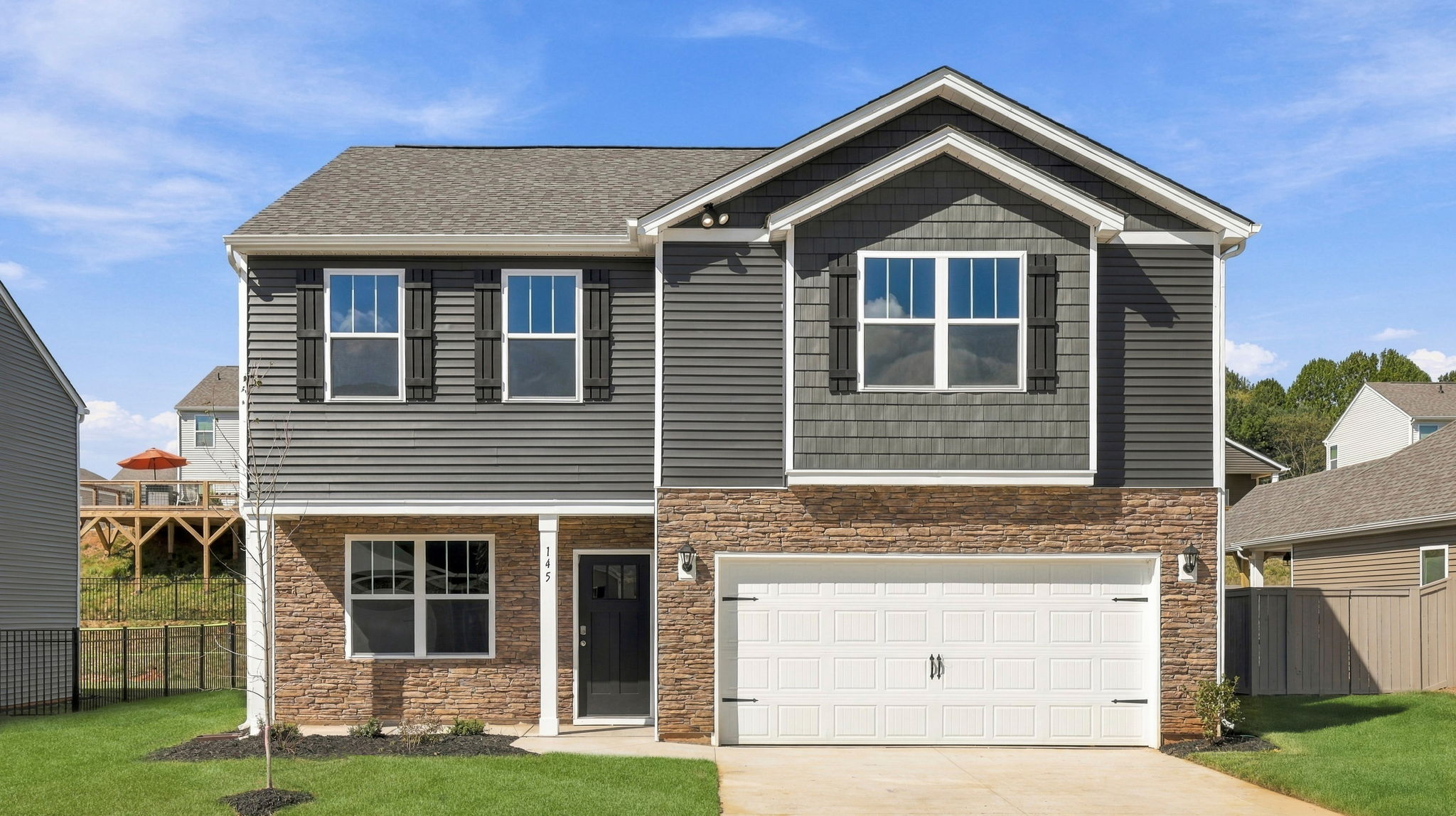 Exterior of Penwell floorplan