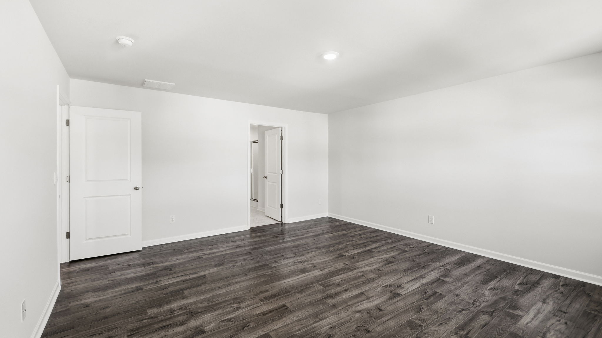 Bedroom with closet