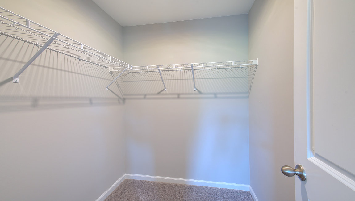 Primary walk in closet
