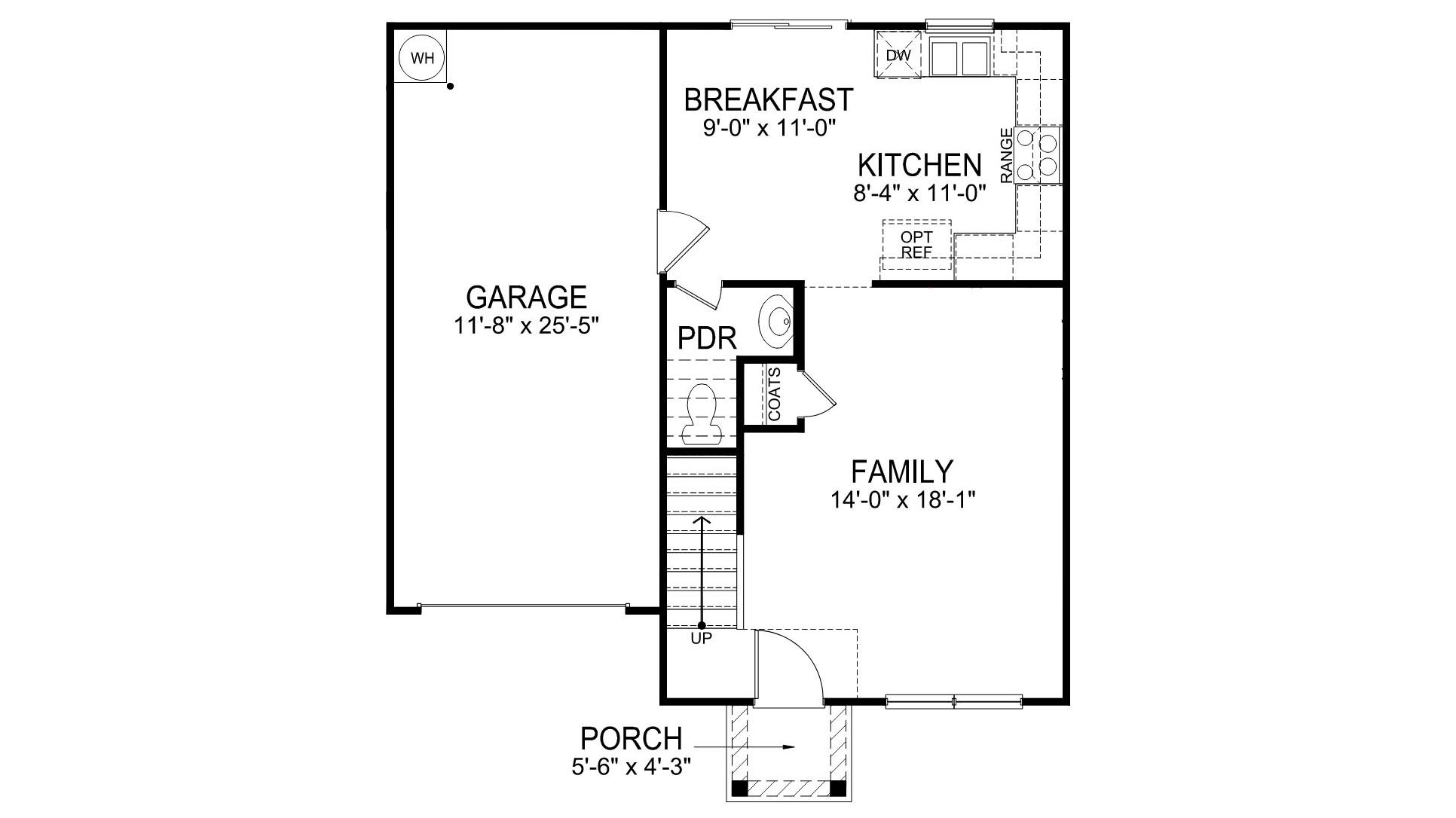 Rachel first floor plan