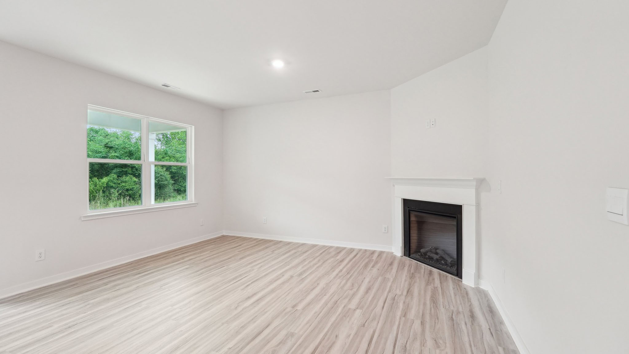 Open concept floorplan