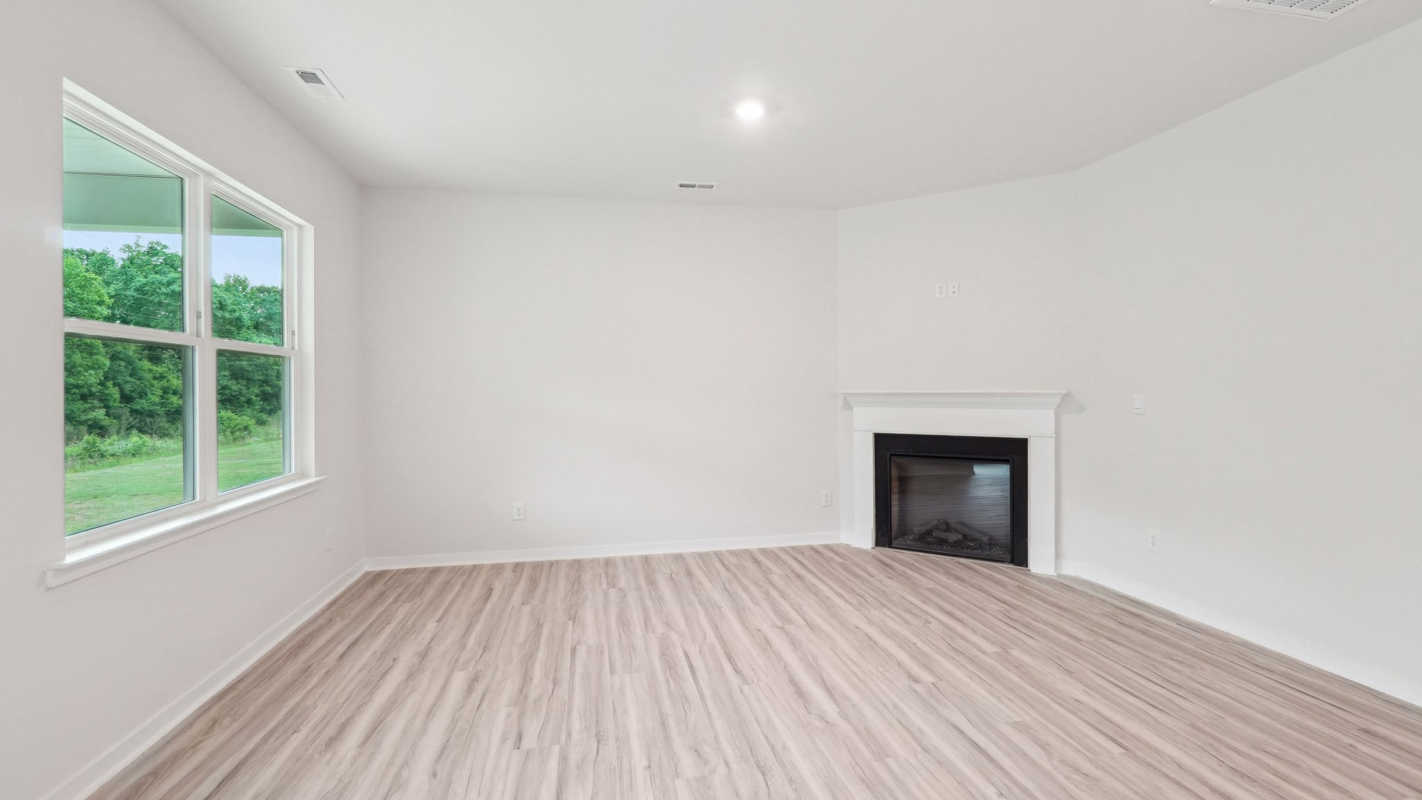 Open concept floorplan