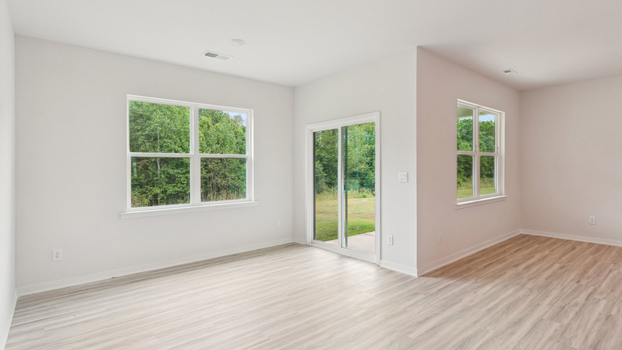 Open concept floorplan