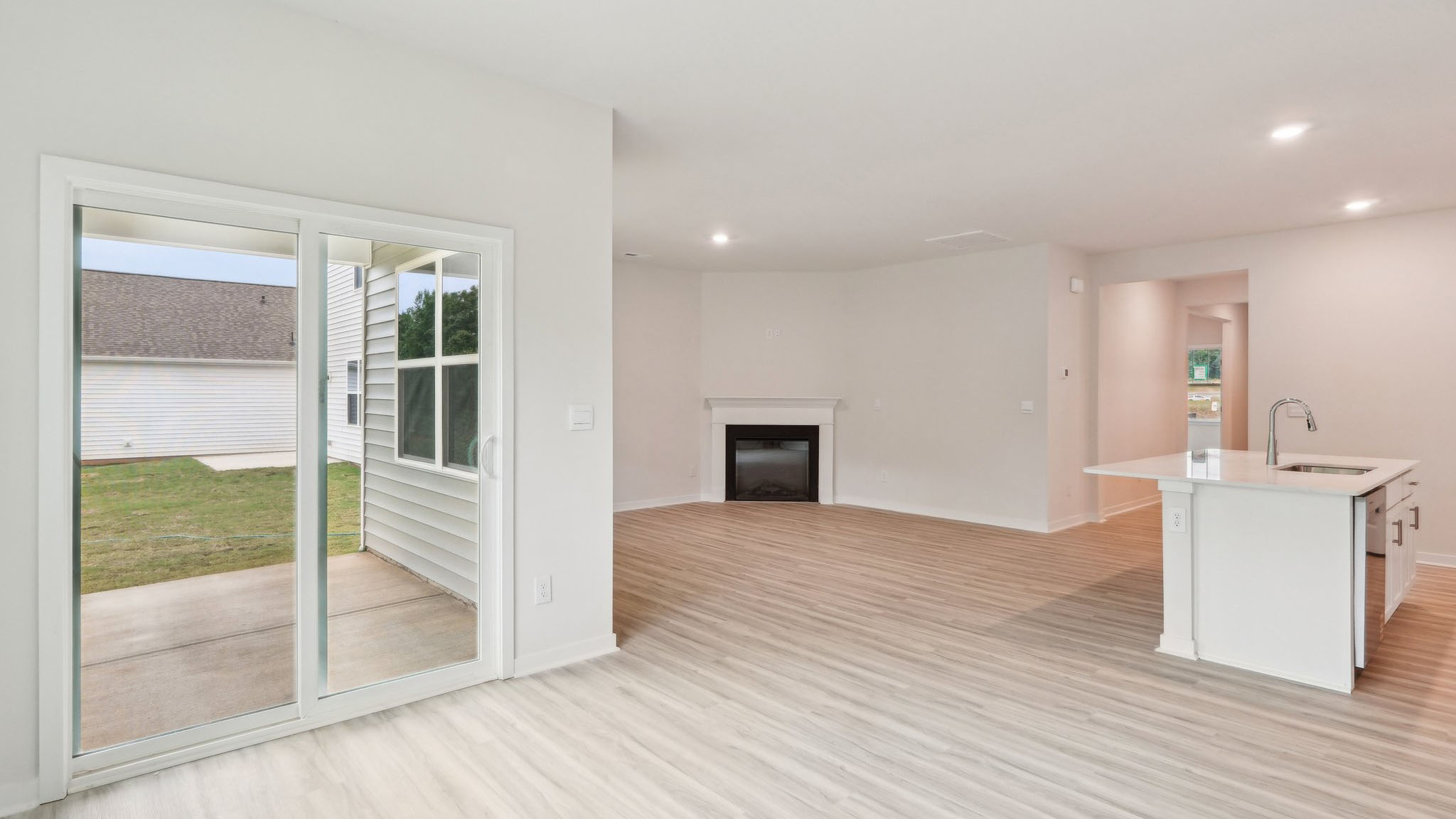 Open concept floorplan