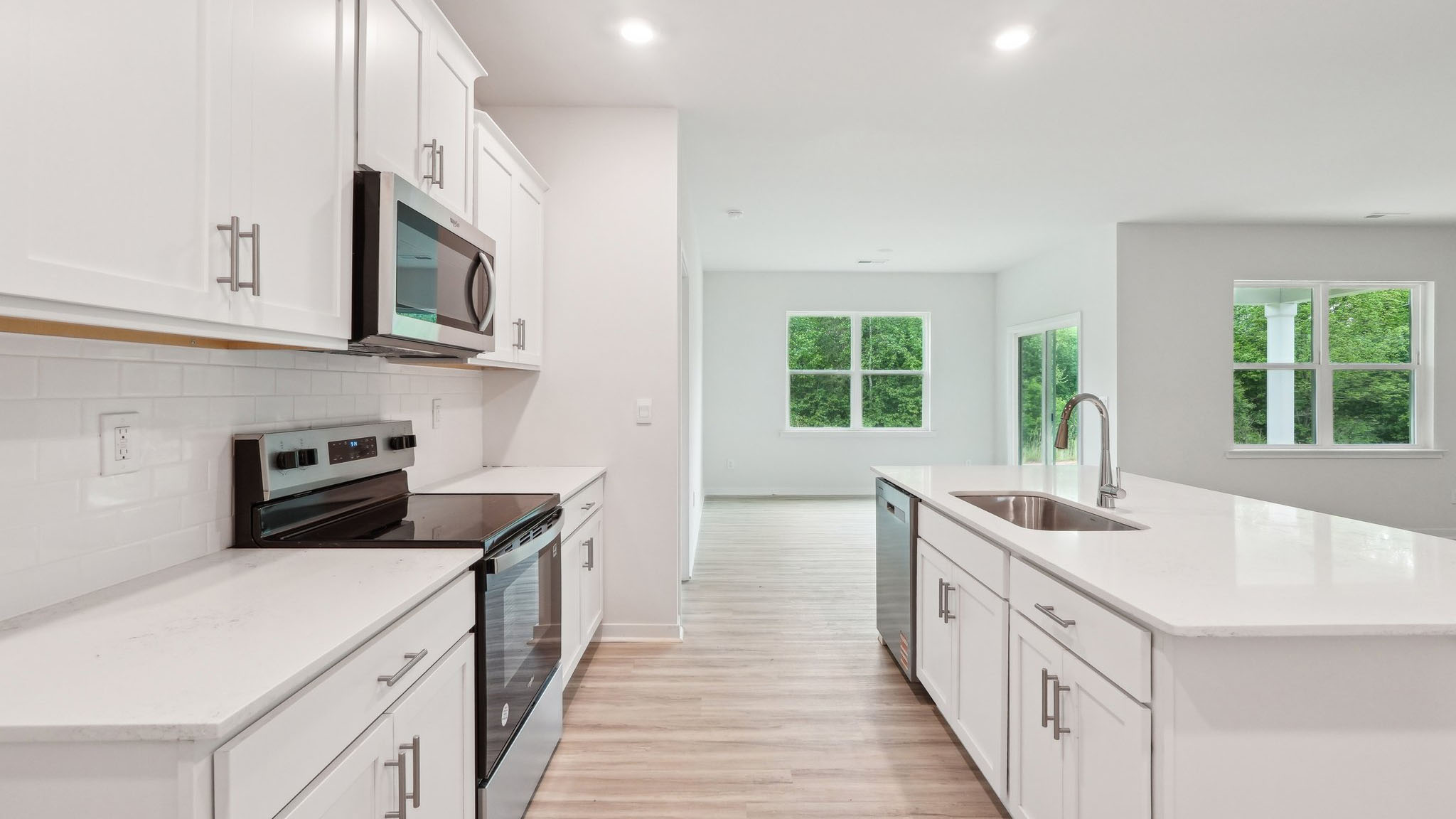 Open concept floorplan