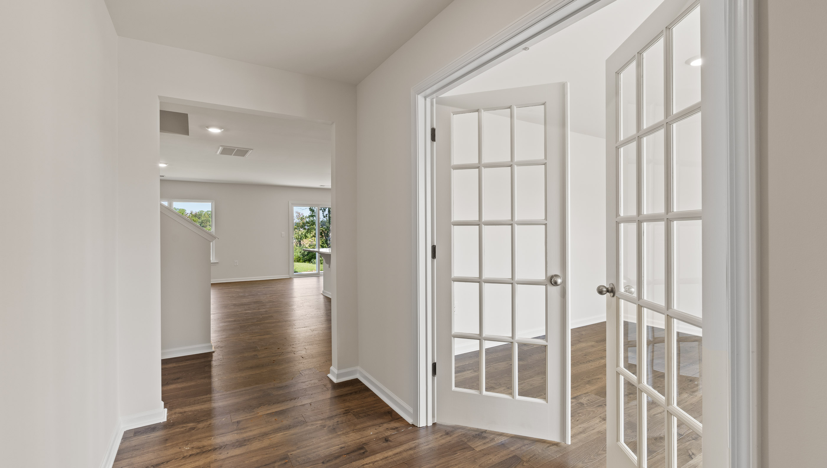 Welcoming foyer with views of office