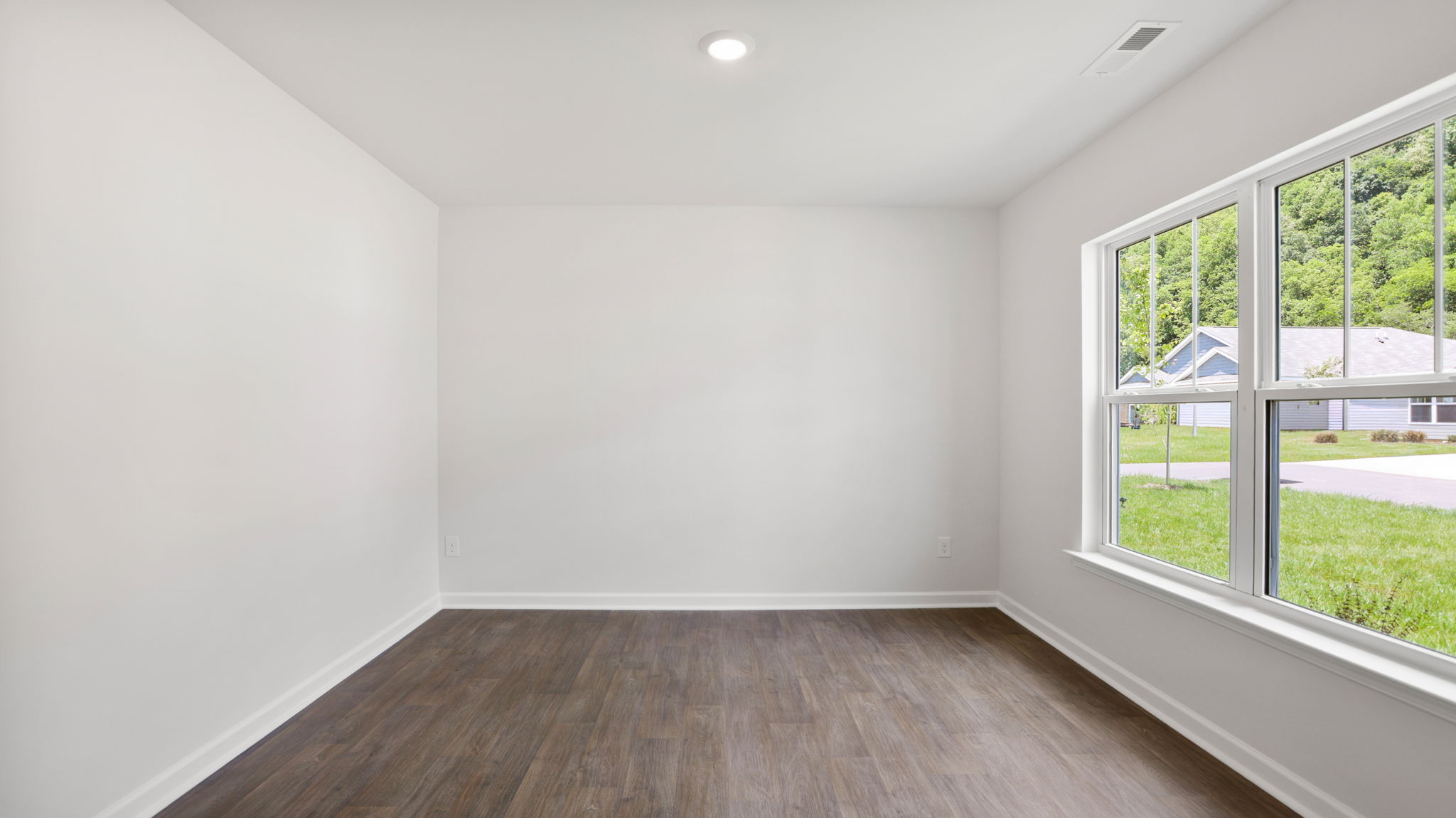 Office with large windows